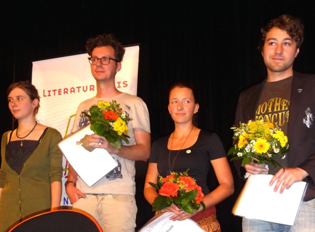 Fränkischer Preis für junge Liteatur - Preisträger*innen 2013